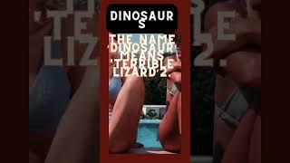 Fascinating Factoids: Bite-Sized Brain Boosters! Dinasaur's