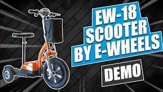 EW-18 Scooter by E-Wheels Demo Video