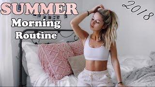 SUMMER MORNING ROUTINE 2018 ️| Realistic (What I Actually Do)