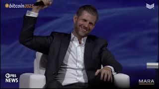 WATCH: Eric and Donald Trump Jr. interviewed at 2025 Bitcoin Conference