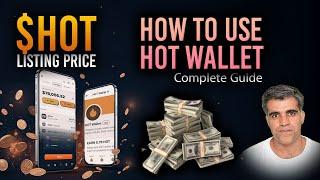 $HOT Token Listing Price & Mining Guide | HOT Telegram Wallet Airdrop |  Tutorial in Hindi Urdu