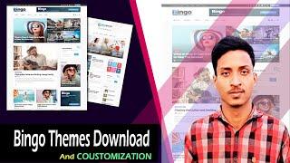 Bingo themes install and Customization tutorial 2021