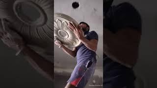 KAISE LAGATE HAIN CEILING FLOWER  HOW TO MAKE DESIGN HOUSE CEILING INTERIOR  #shorts #popdesign