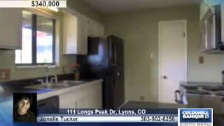 Home for Sale - 111 Longs Peak Dr - Lyons