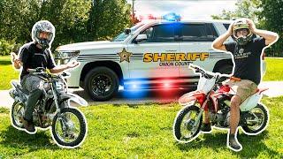 Angry Neighbor Calls COPS on DIRT BIKE RIDERS!