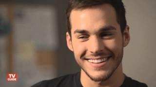 Chris Wood Gives Us the Backstory on That Epic Kai-Damon Rain Kiss Video