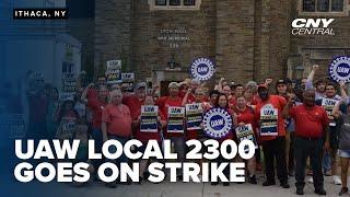 UAW Local 2300 goes on strike at Cornell University