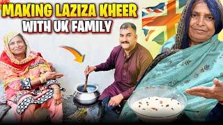 Ami Nay Aj Uk Family Ko Hush Kar Diya  Laziza Kheer Kha Kar Maza Aa Gaya || Humare Ami Abu