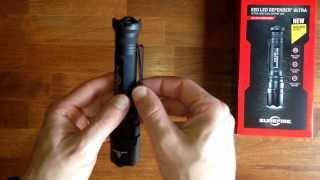 Surefire E2D LED Defender Ultra E2DLU 500 lumen tactical flashlight F04-A Diffuser and V20 Holster