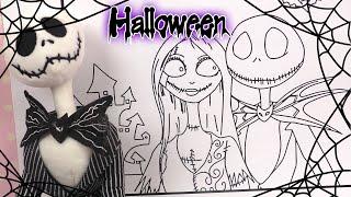 Halloween  Étrange Noël de Mr Jack Coloriage