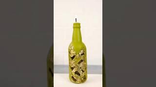 Diy Bottle Style Candle || #shorts #art #diy #Craft #candle #make #handmade #Bis Wiz