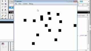 Flash ActionScript 2.0 Tutorial :: Particle Fountain