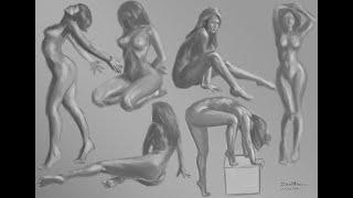 Drawing Figure and Poses QUICK sketch