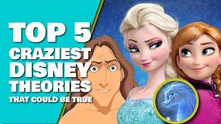 Top 5 Disney Theories SO Crazy The Could Be True (Raya, Frozen, Hercules & More)