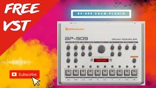 FREE VST Plugin BP-909 Drum Machine Bipolar Audio