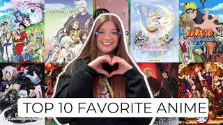 TOP 10 FAVORITE ANIME WITH ALLI BUGG l SPRING 2022