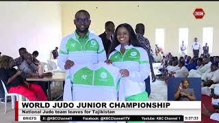 National Judo team leaves for Tajikistan ahead of World junior championship