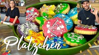 Kekse backen - Ausstechplätzchen zum Verzieren / einfaches Rezept ohne Küchenmaschine / Royal Icing