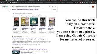 How To Download Audiobooks for Free!