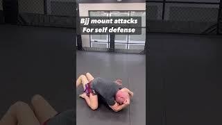 My favorite mount attacks for self defense #selfdefense