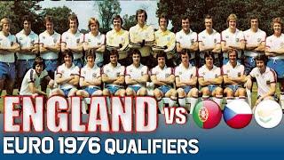 ENGLAND 󠁧󠁢󠁥󠁮󠁧󠁿 Euro 1976 Qualification All Matches Highlights | Road to Yugoslavia