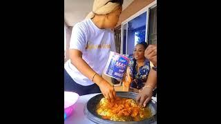 Nana Ama McBrown And Food