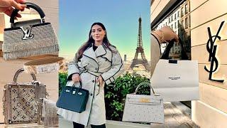 A Day In Paris  Luxury Shopping, Food, The Ritz | €1 Million Louis Vuitton Bag, Hermes, YSL & More