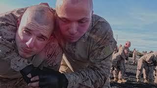 Marine Corps Martial Arts Test - Echo Company - MCRD San Diego - USMC Boot Camp - MCMAP