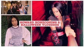 Howard Homecoming & Halloween VLOG | MEET MY FRIENDS