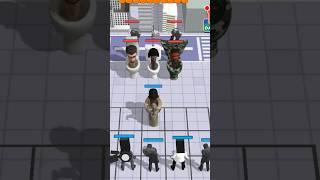 merge skibidi toilet monster battle #skibiditoilet #monster #battle #cameraman #gaming #gameshorts