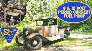 Period Correct Hot Rod Electric Fuel Pump Install