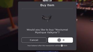 Sniping Nocturnal Mystique Valkyrie UGC LIMITED (FREE)