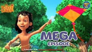 Jungle Book Mega Episode | JungleBook Cartoon For Kids | Funny Stories For Kids | Funny Wild Animals