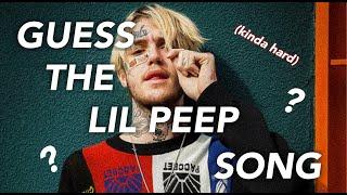 GUESS THE LIL PEEP SONG IN 10 SECONDS! (KIND OF HARD)