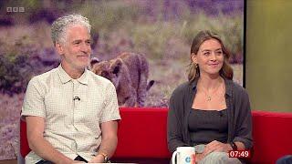 Anna Dimitriadis, Gordon Buchanan (Big Cats 24/7 Cinematographers) On BBC Breakfast [22.08.2024]