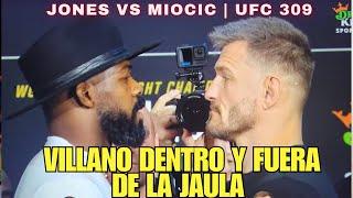 UFC 309 STIEPE MIOCIC nunca hablo mal de JON JONES