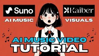 AI Music Song and Video Tutorial - Combining Suno V3 with Kaiber AI