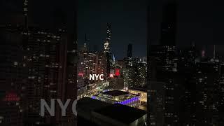 NYC LIVE: Row of Billionaires midnight #nyc #newyork #shorts