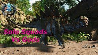 Crazy Solo Squads Vs Pros In Ark Survival of The Fittest ASA