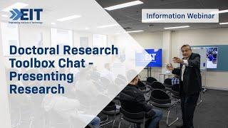 Doctoral Research Toolbox Chat With Prof. Akhtar Kalam - Presenting Research