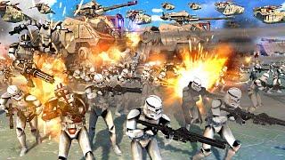 This Brutal CLONE WARS Battle Simulator is TERRIFYING! - Ultimate Star Wars Mod