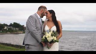 Caroline and Ryan's Seaside Wedding Film from Warwick, Rhode Island