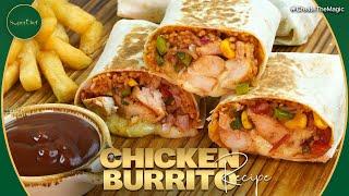 Make a Delicious Chicken Burrito in Minutes | Recipe by SuperChef