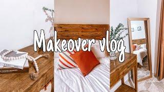 VLOGMAS; TINY BEDROOM MAKEOVER ON A BUDGET||atutianne.ke