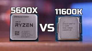 i5 11600K vs Ryzen 5600X - Streaming, Gaming, Editing - TechteamGB