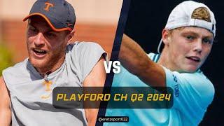 Playford Challenger 2024 Q2: Emile Hudd [2] vs. Cruz Hewitt [WC] Extended Highlights