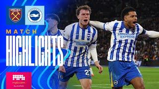 HIGHLIGHTS | West Ham v Brighton | Premier League