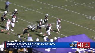 THE END ZONE HIGHLIGHTS: Bleckley County hosts Dodge County in our Game of the Week