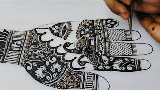New Mehndi Design | Mehndi Tutorial | Mehndi Class For Beginners | Raj Mehndi Designer | Mehendi