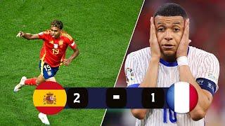 Spain x France | 2 - 1 | Extended Highlights And Goals | Euro Semi Final 2024 |